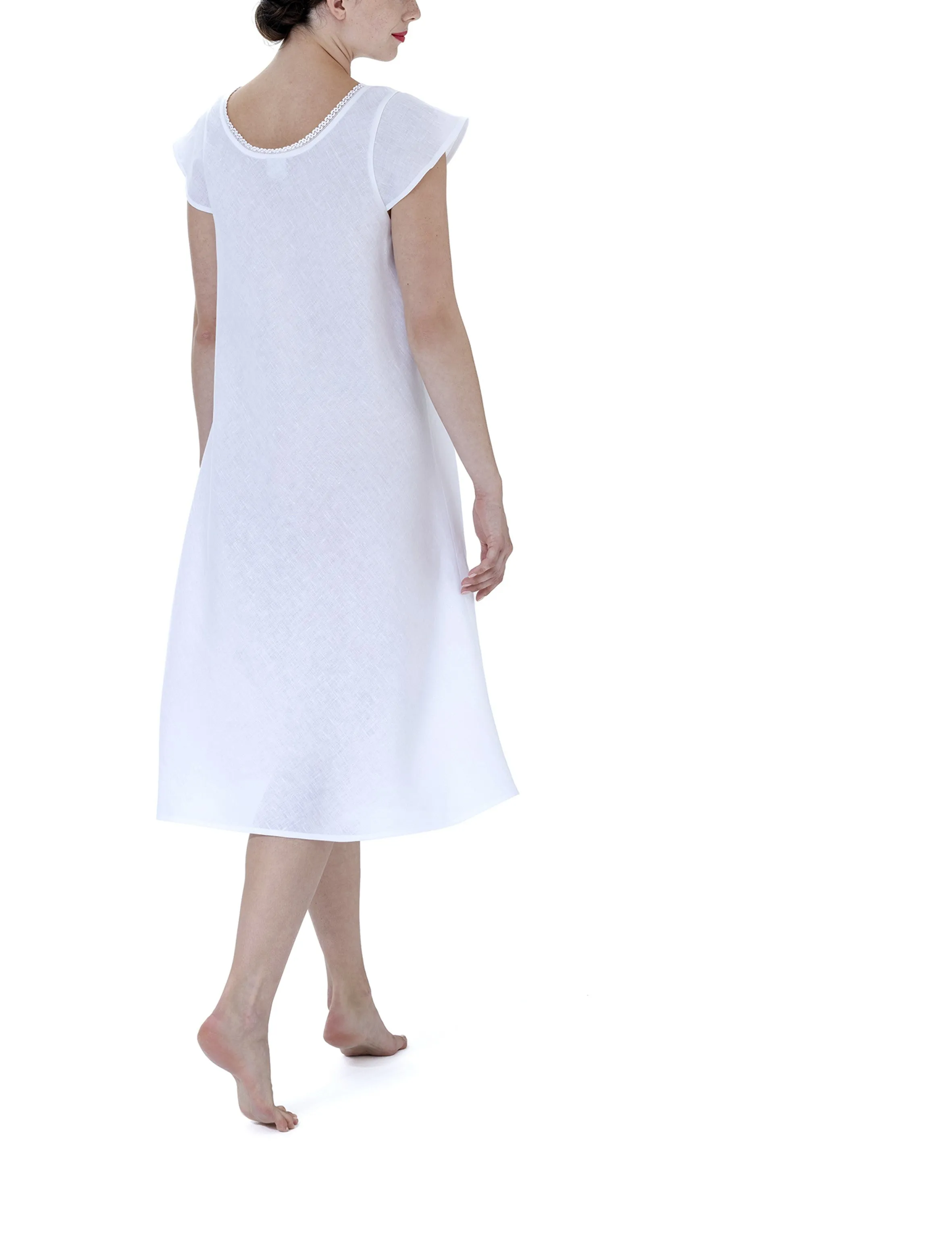 Eleni 2NH Linen Nightdress (In stock, 3-day dispatch)