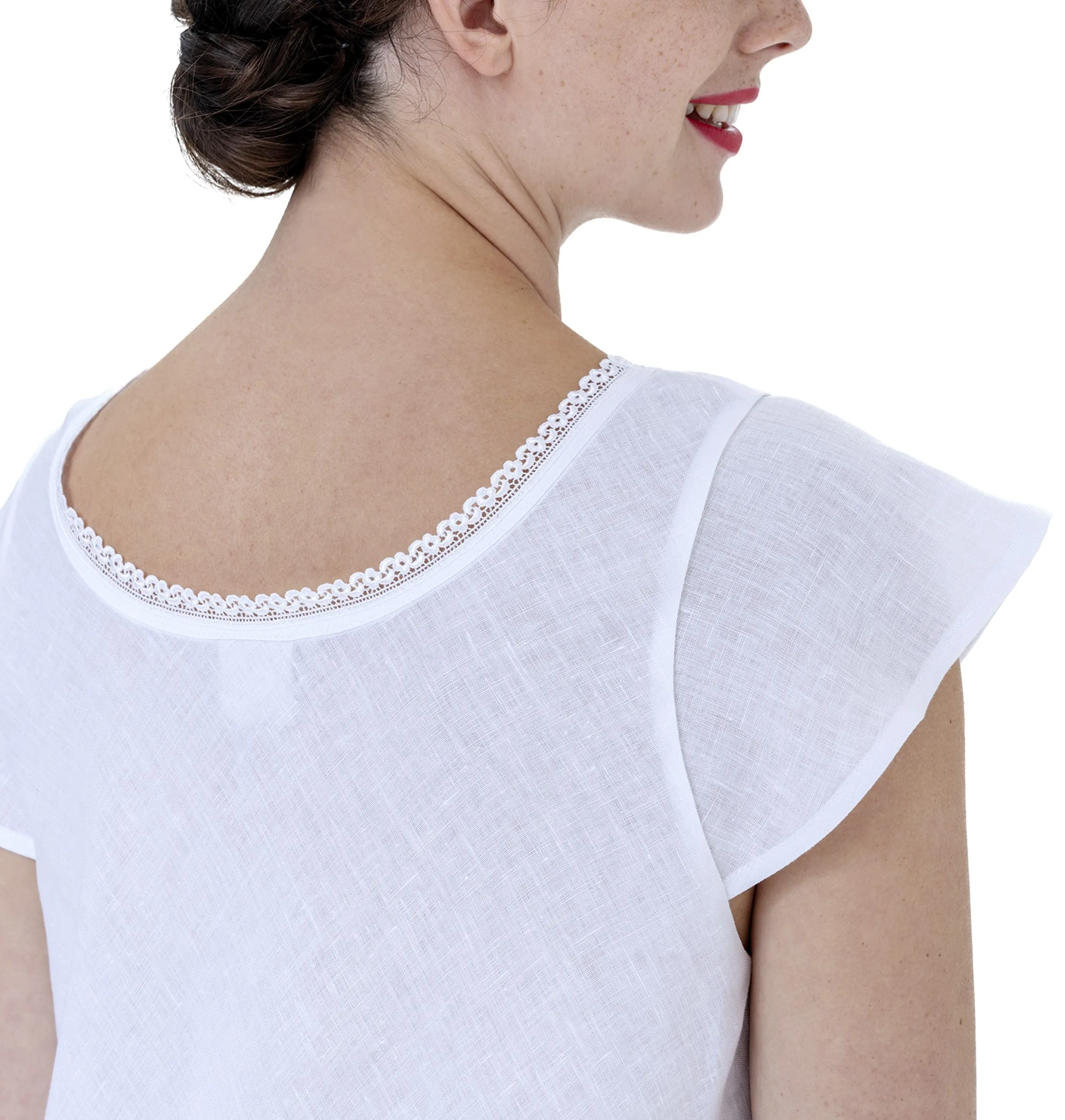 Eleni 2NH Linen Nightdress (In stock, 3-day dispatch)