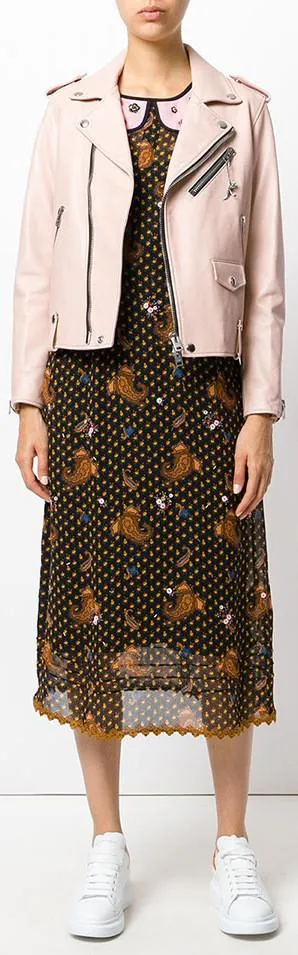 Embroidered Bouquet Dress