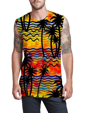 Flamingo Island Men's Muscle Tank