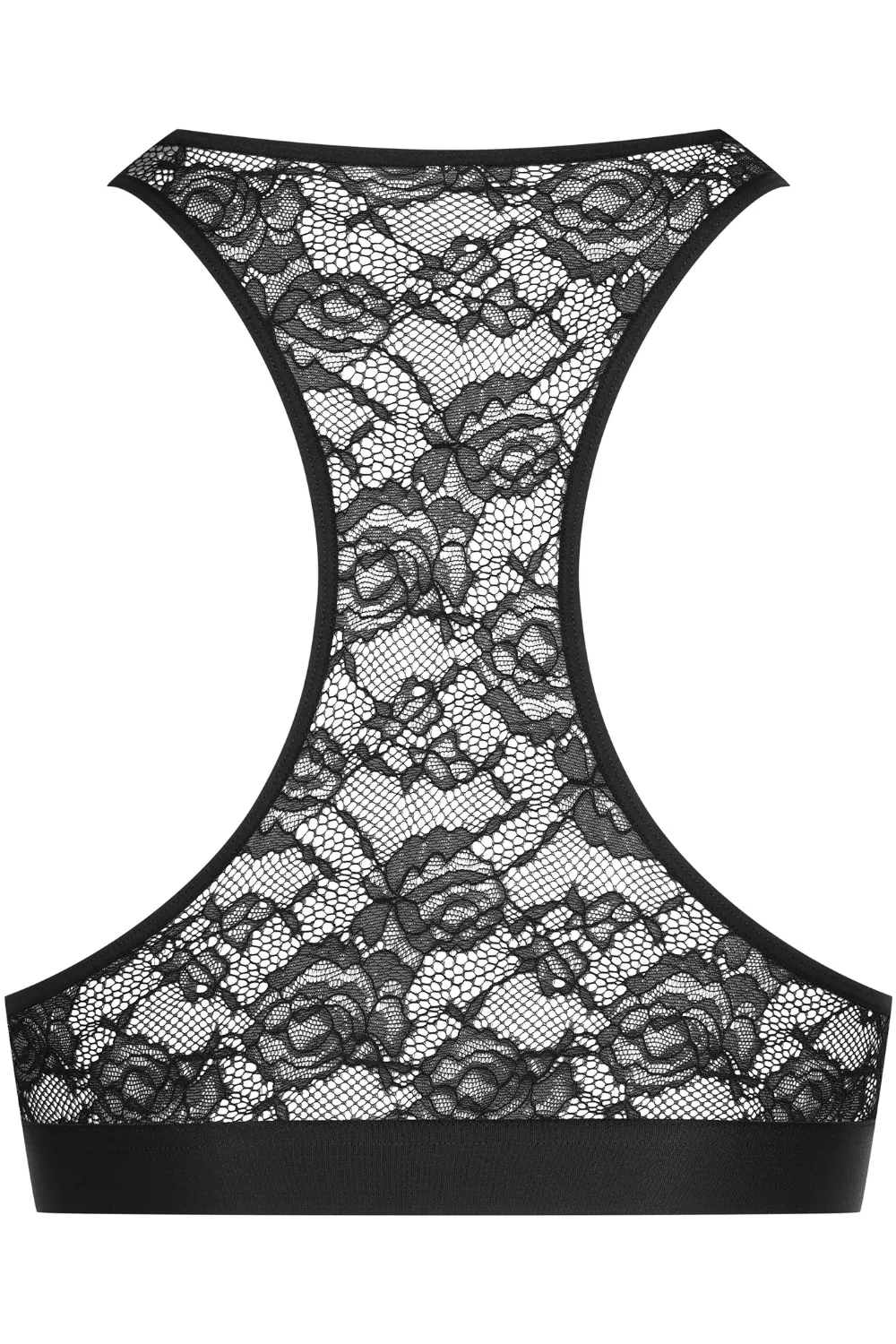 Flashback Lace Bralette Black