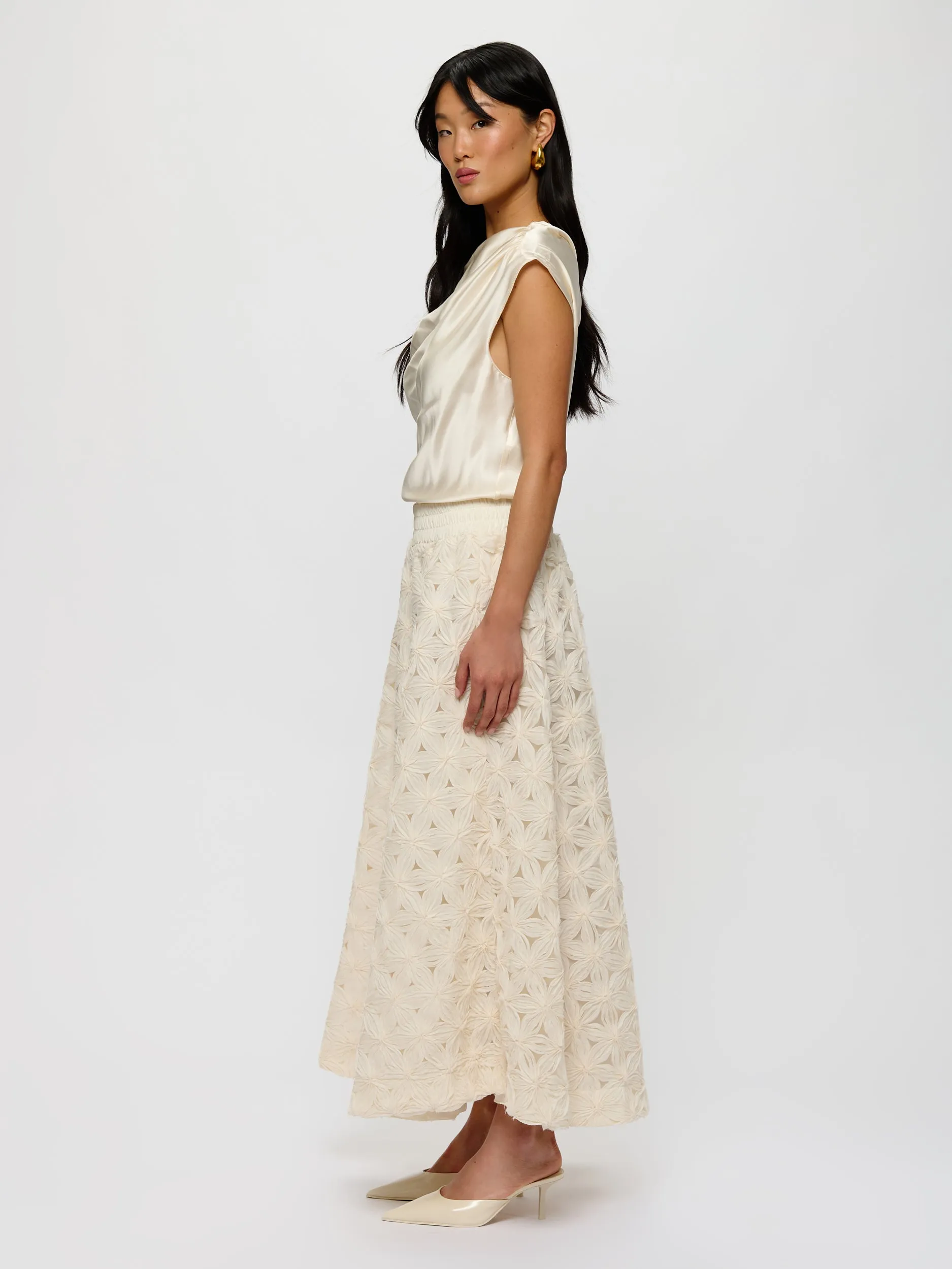 Floral Maxi Skirt
