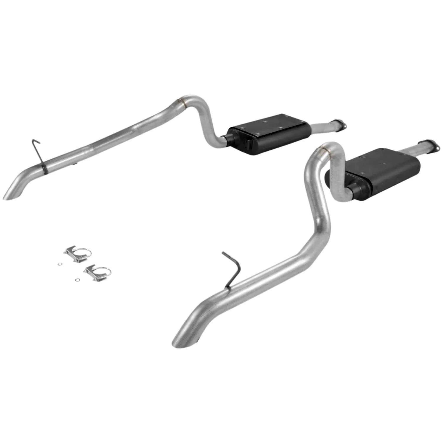 FLOWMASTER FORCE II CAT-BACK EXHAUST SYSTEM 1987-1993 Ford Mustang GT with 5.0L engine