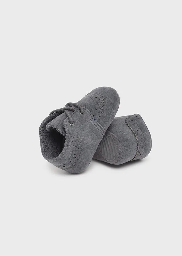 Formal Baby Boy Shoes - Graphite