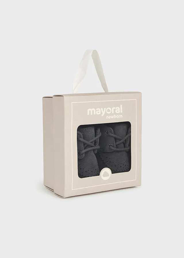Formal Baby Boy Shoes - Graphite