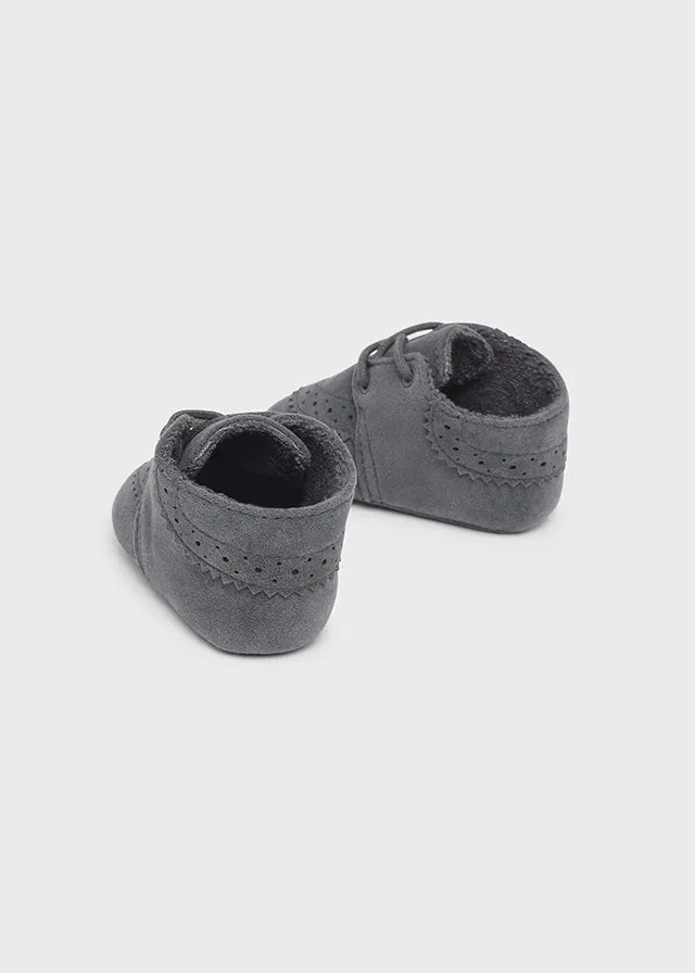 Formal Baby Boy Shoes - Graphite