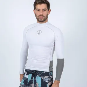 Fourth Element Men's Long Sleeve Hydro-T Rashguard - White