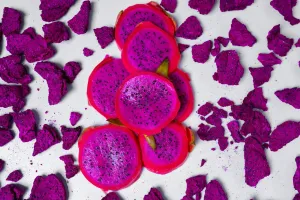 Freeze Dried Dragon Fruit Slices