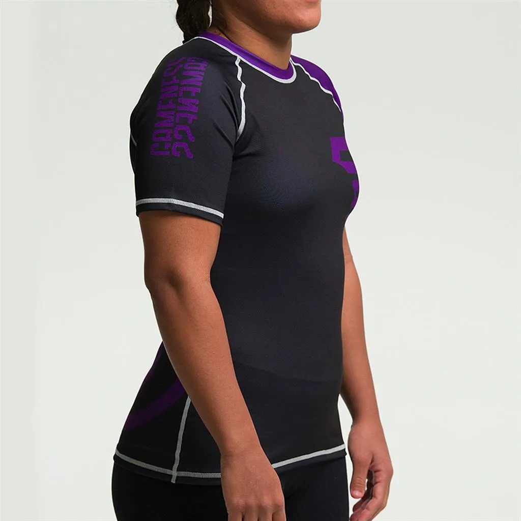Gameness Female Short-Sleeve Pro Ranked Rash Guard