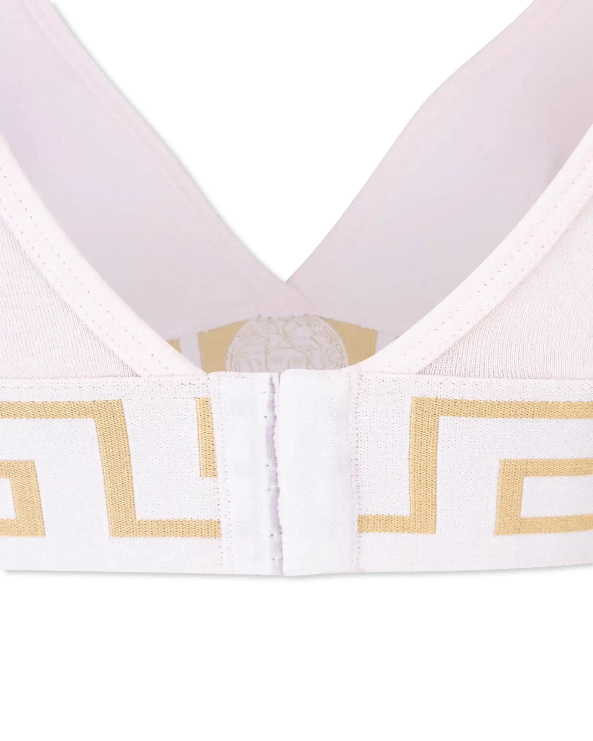Greek Key V-Neck Bralette