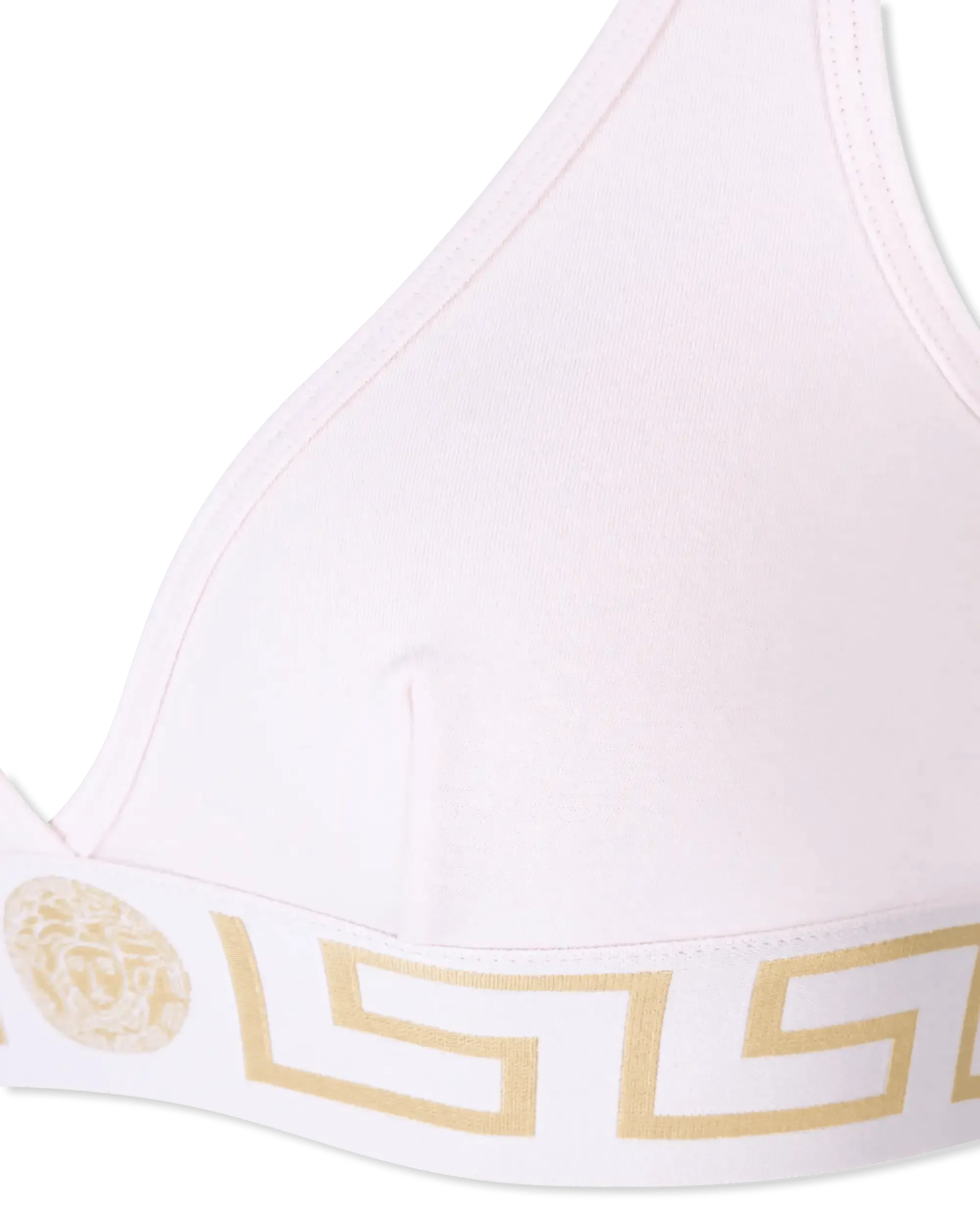 Greek Key V-Neck Bralette