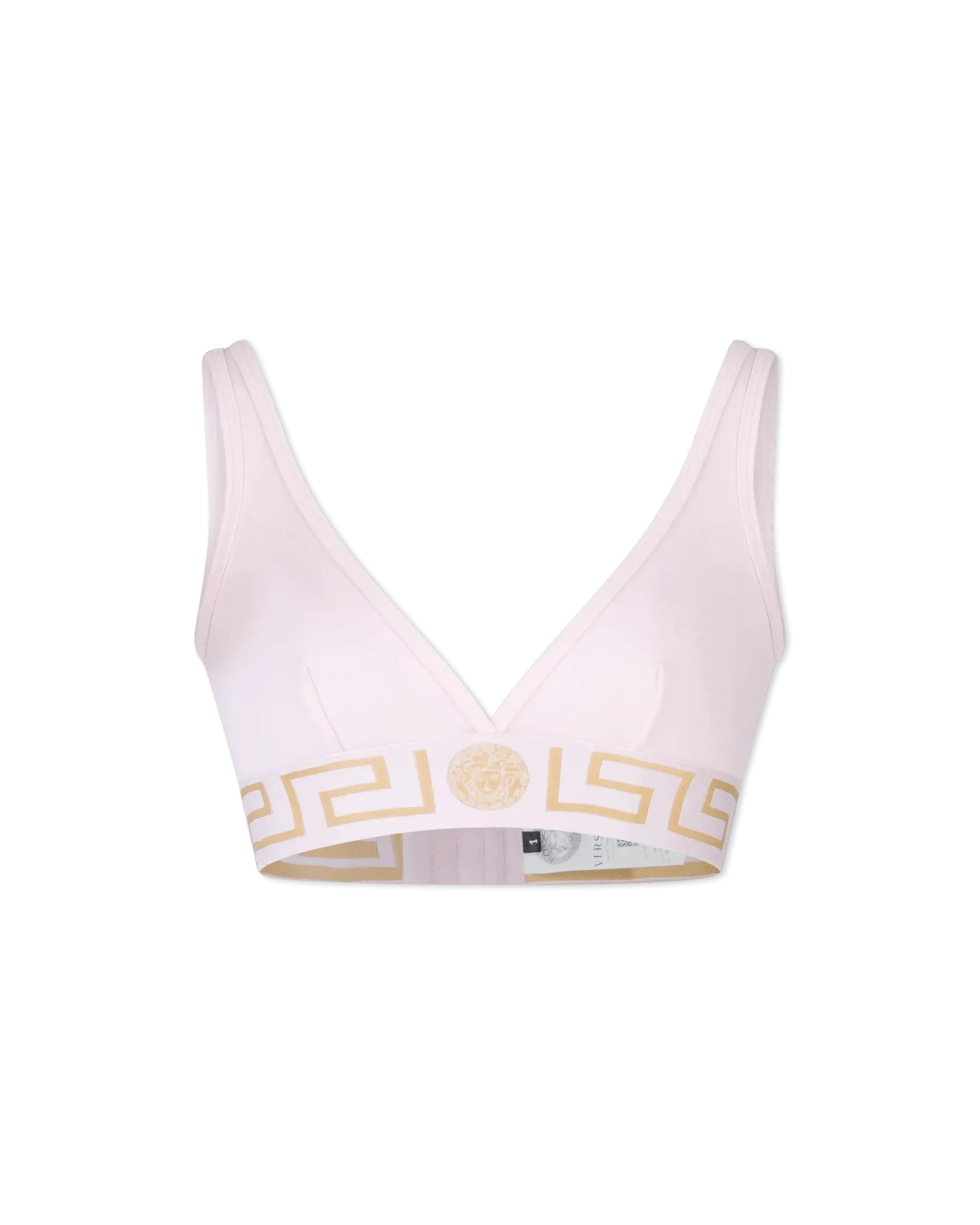 Greek Key V-Neck Bralette