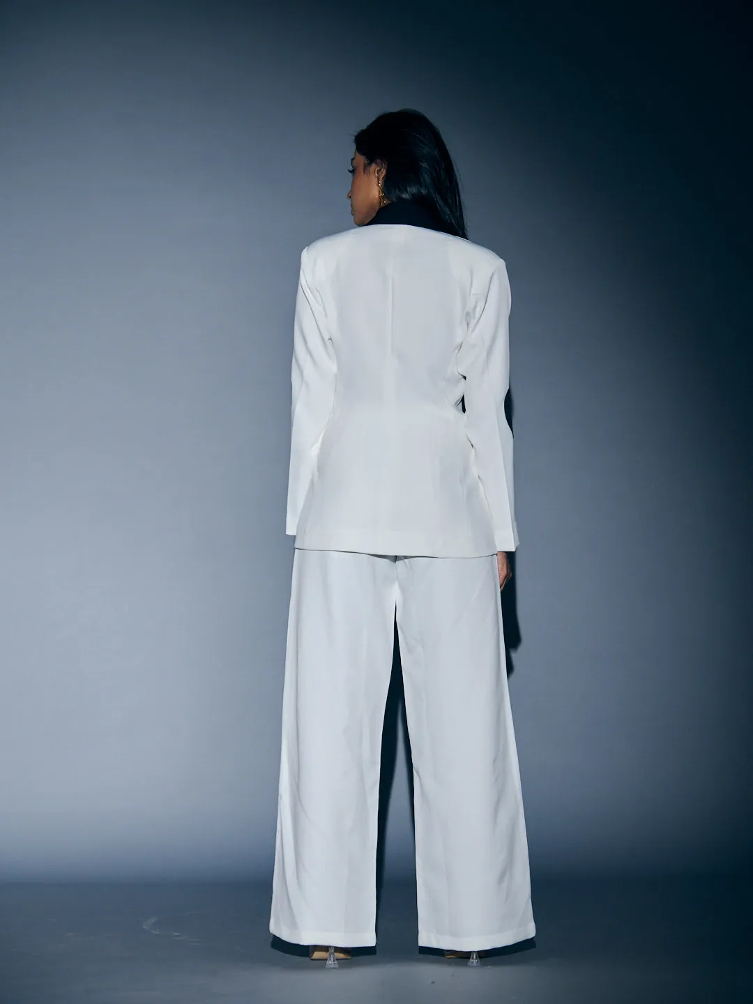 HEART PATCH PANT SUIT