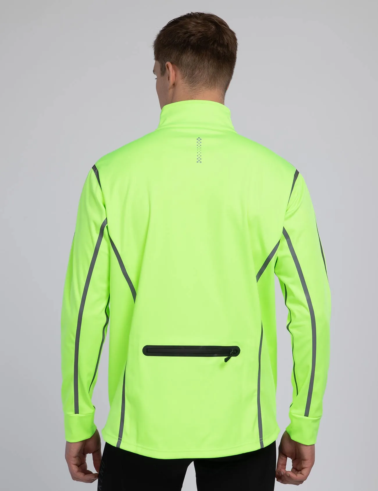 Herren Thermo Fahrradjacke / Laufjacke Air Tech II Neon Setprodukt