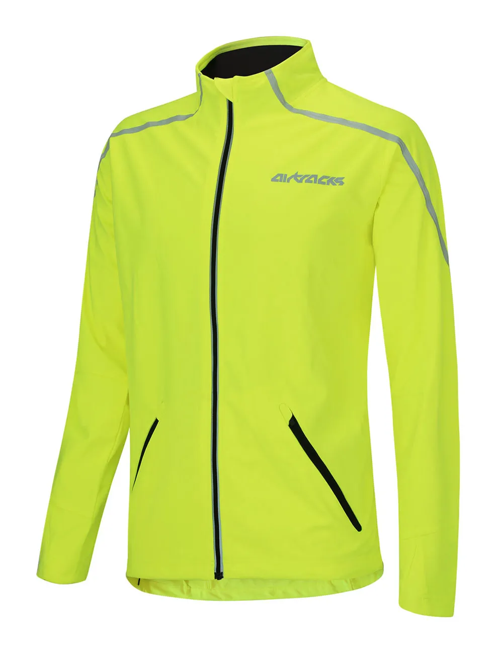 Herren Thermo Fahrradjacke / Laufjacke Air Tech Neon Setprodukt