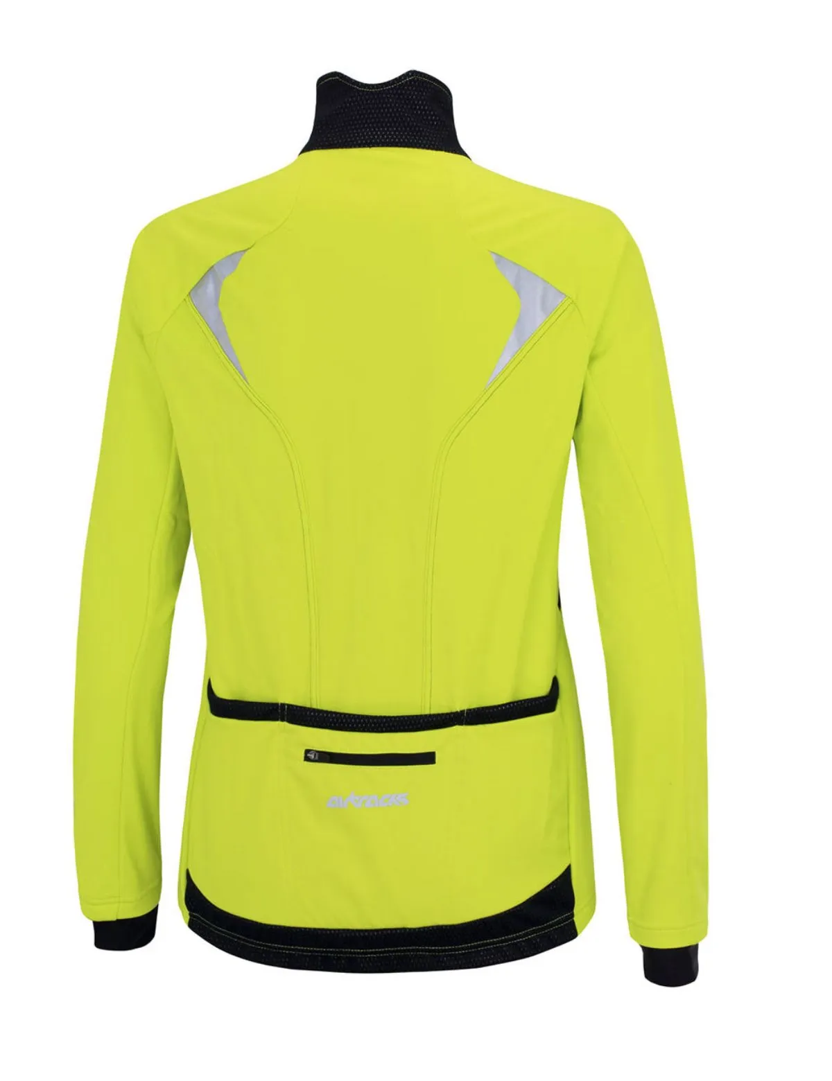 Herren Winter Thermo Fahrradjacke Pro Team II Neon