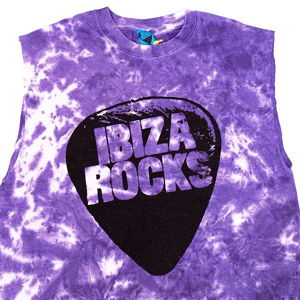 Ibiza Rocks Tie-Dye Men's Muscle Vest