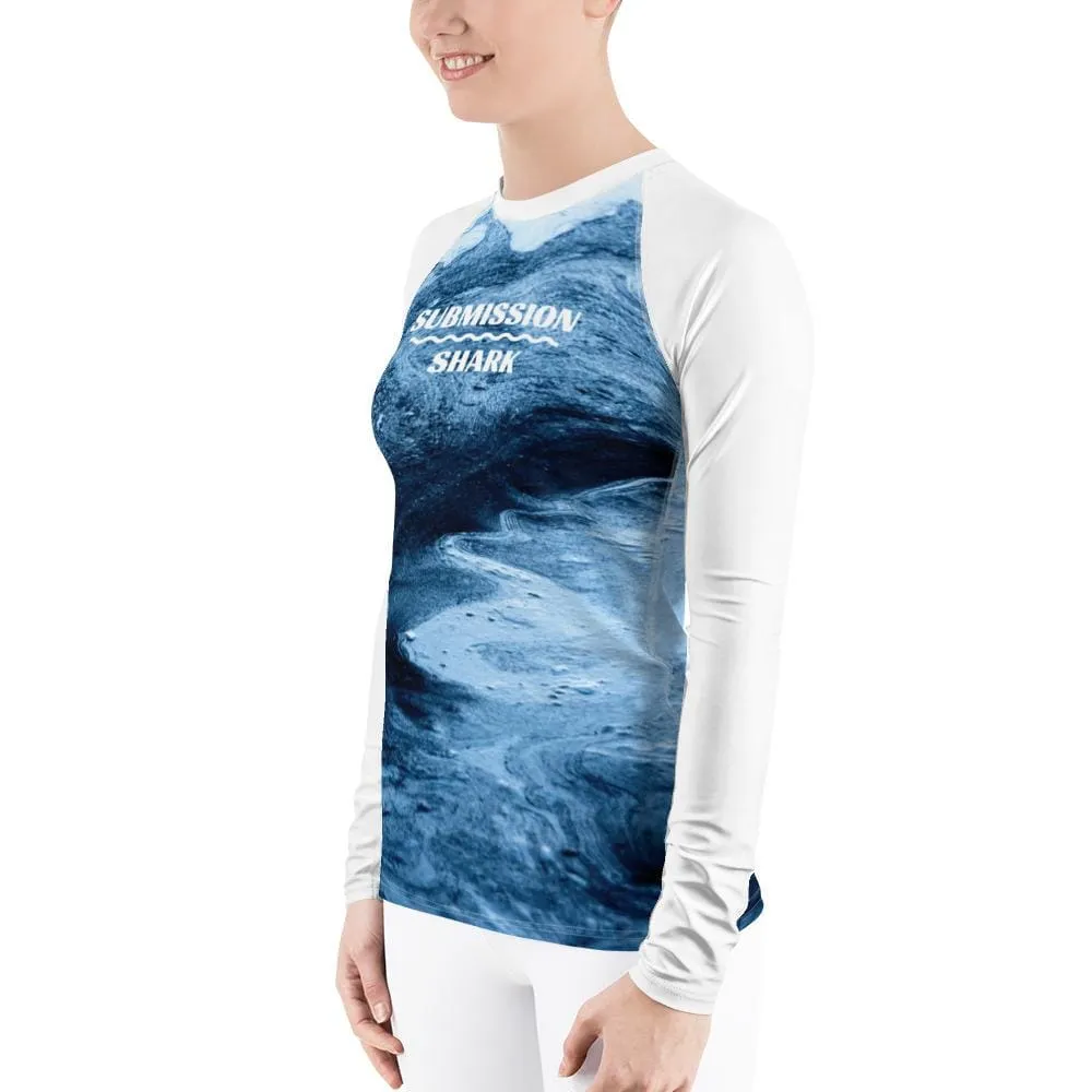 Ice Magma ~ Women's Rash Guard
