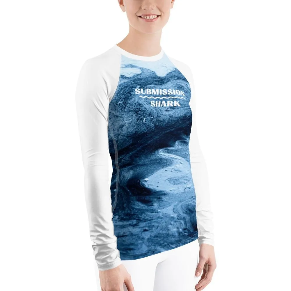 Ice Magma ~ Women's Rash Guard