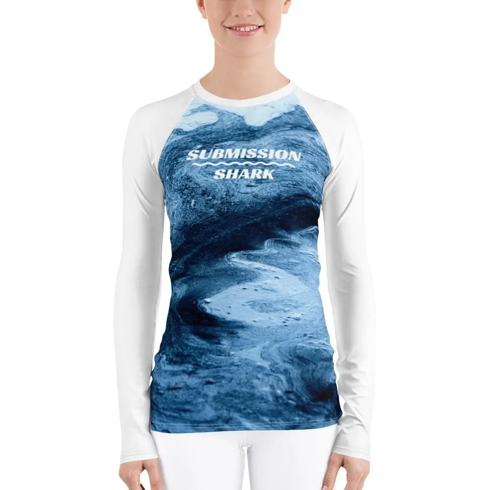 Ice Magma ~ Women's Rash Guard