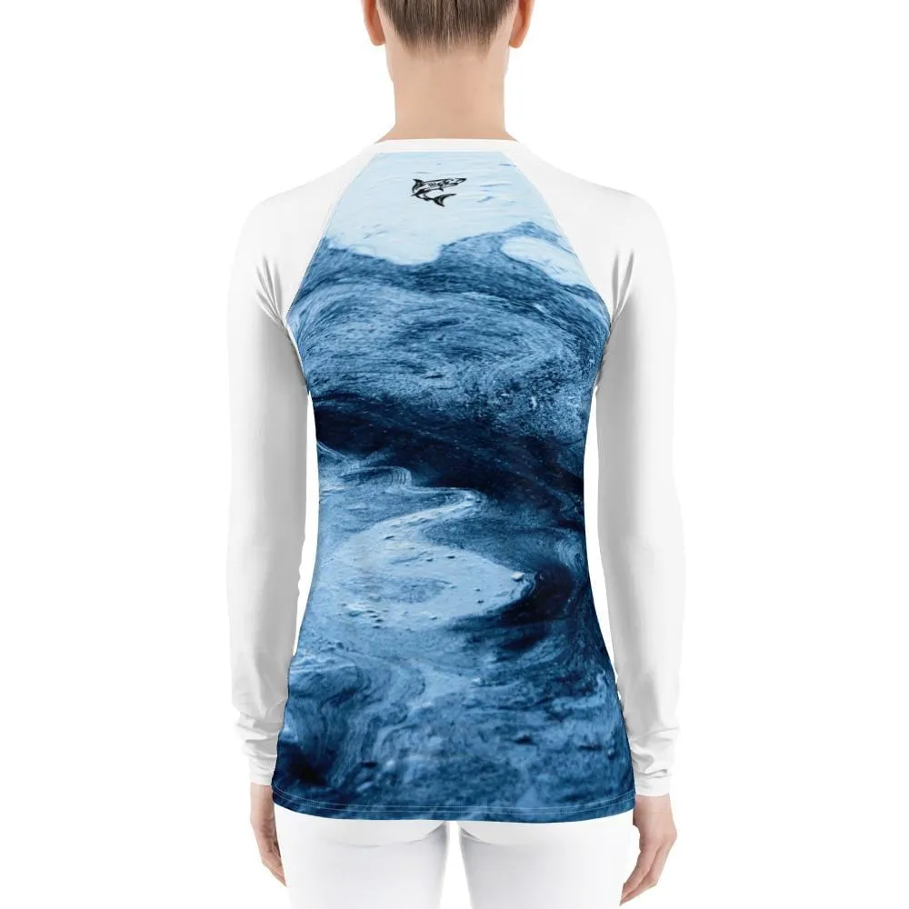 Ice Magma ~ Women's Rash Guard