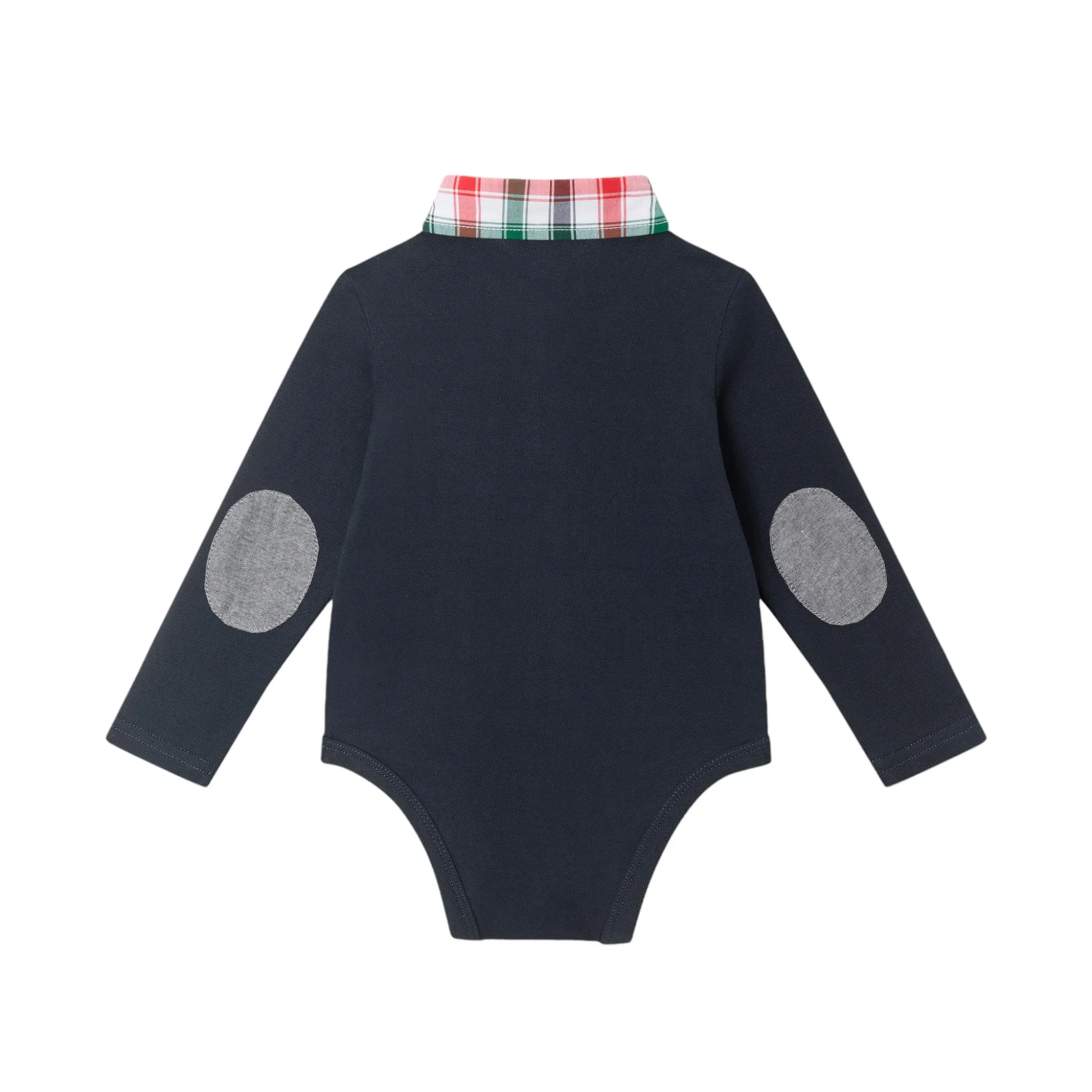Infant 2-Piece Polo Shirtzie® Set | Navy Holiday