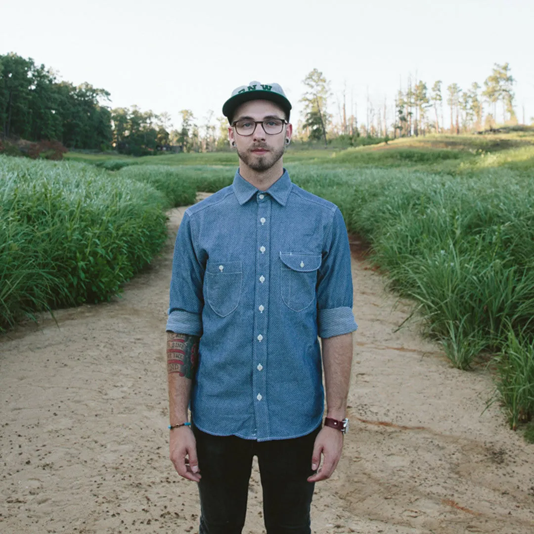 Jacquard Dot Utility Shirt