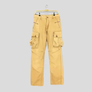 Japanese Jungle Storm Cargo Brown Cargo Pants Size 32x31