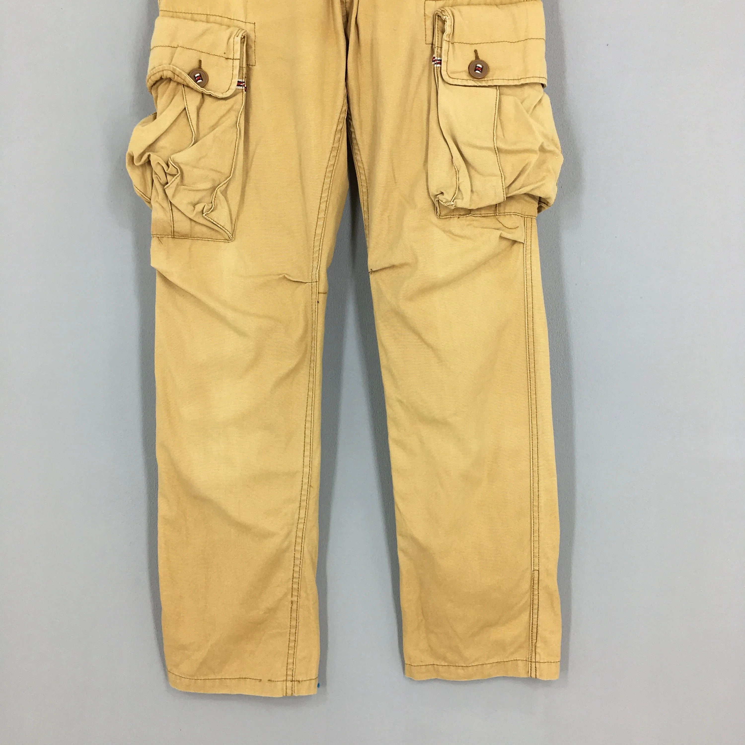Japanese Jungle Storm Cargo Brown Cargo Pants Size 32x31