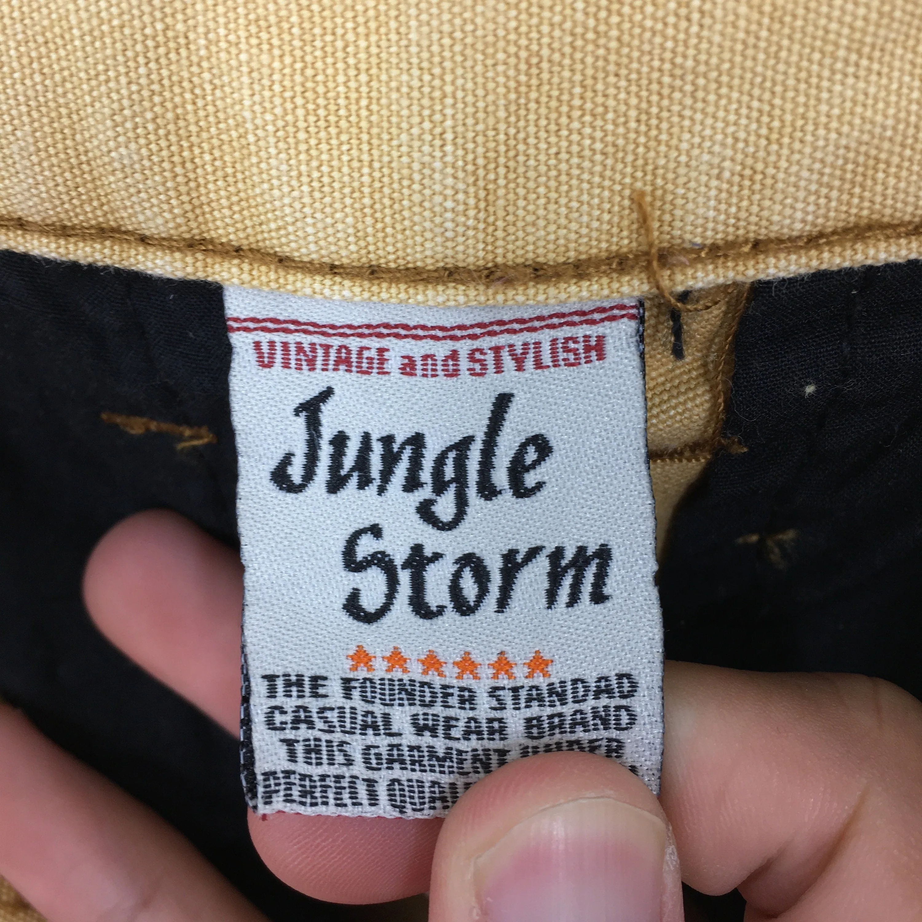 Japanese Jungle Storm Cargo Brown Cargo Pants Size 32x31