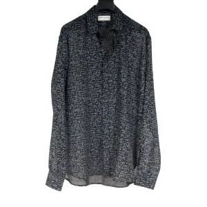 Je t'aime Cursive Writing Print Shirt
