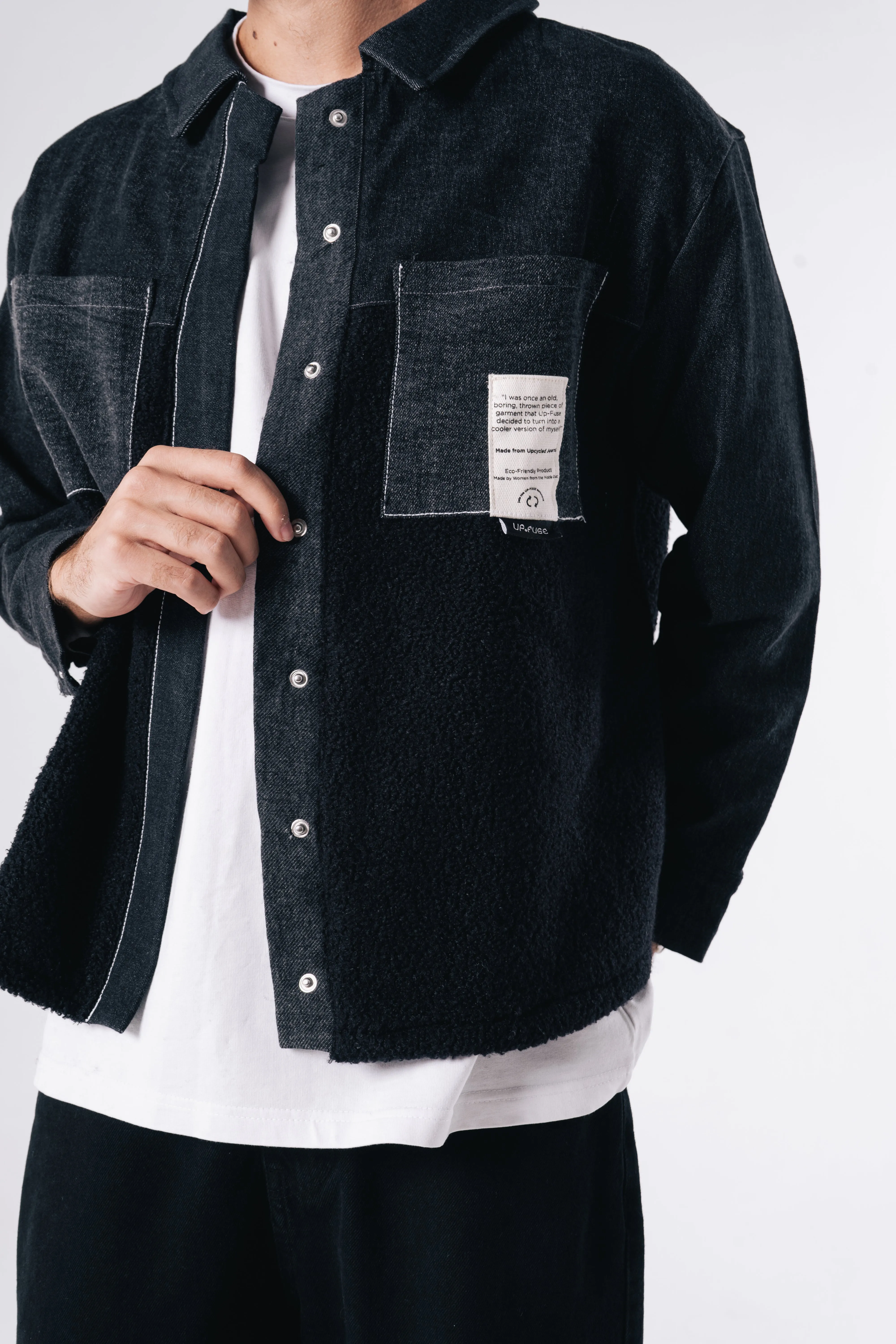 Jean-ius Shirt in Black