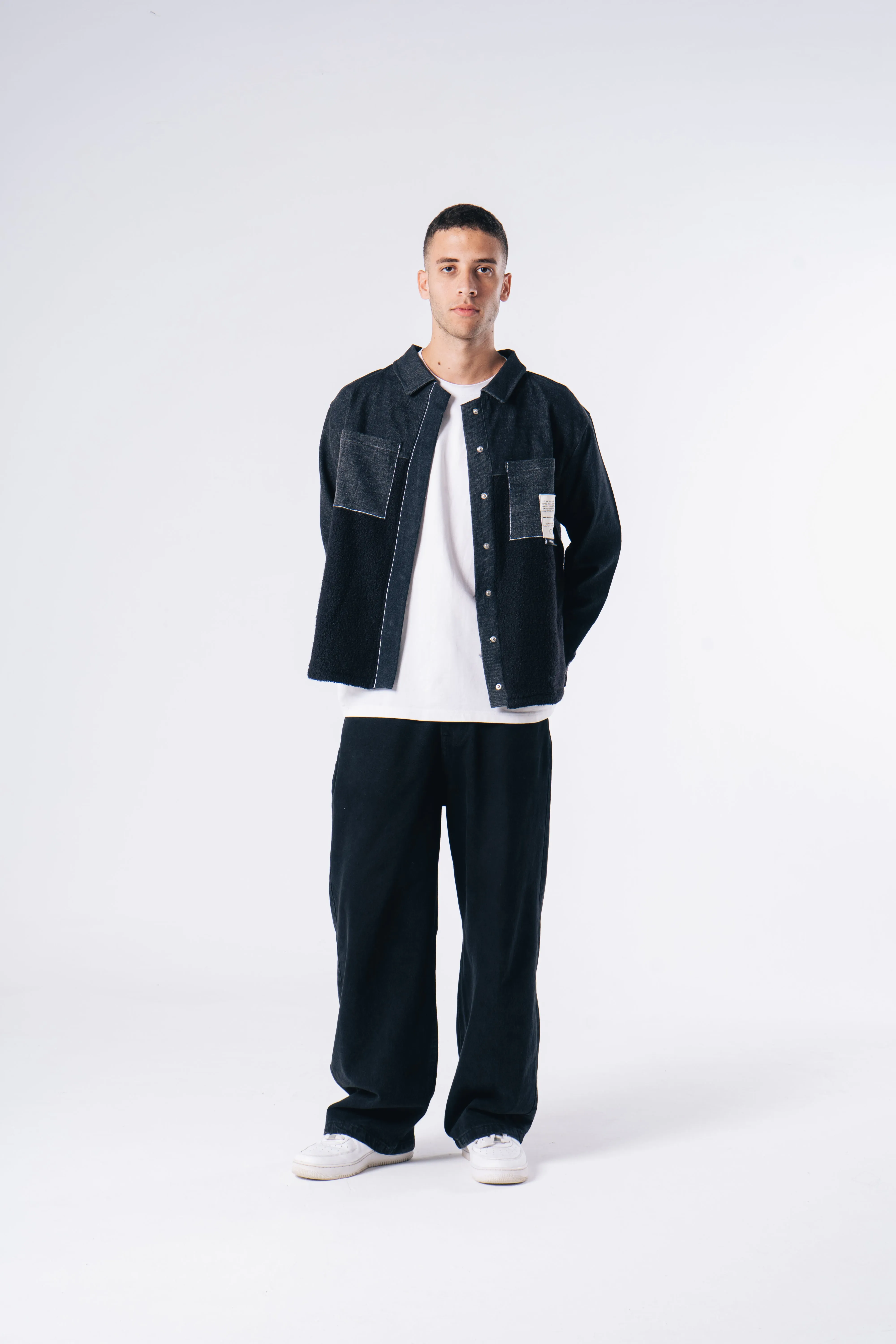 Jean-ius Shirt in Black
