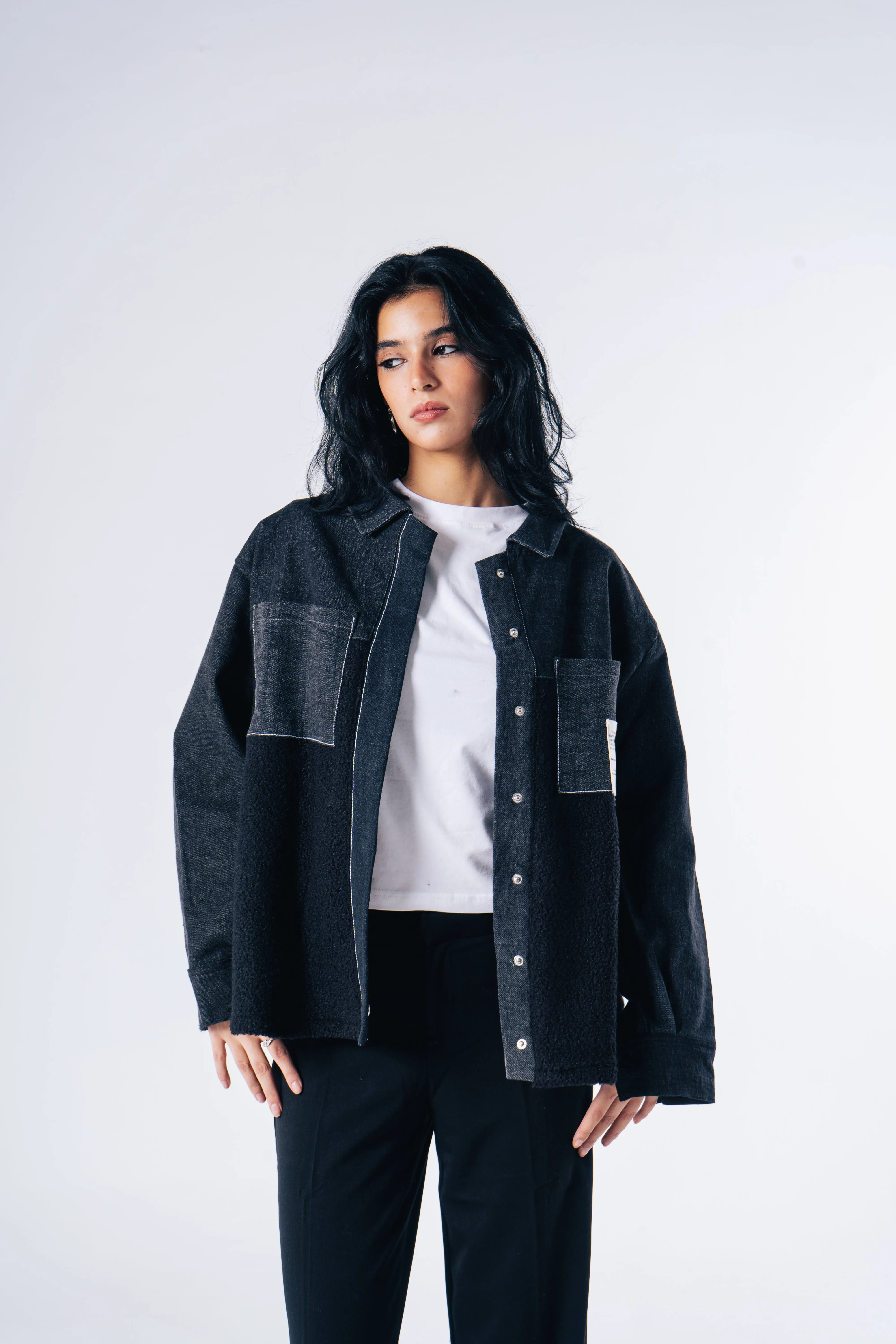 Jean-ius Shirt in Black