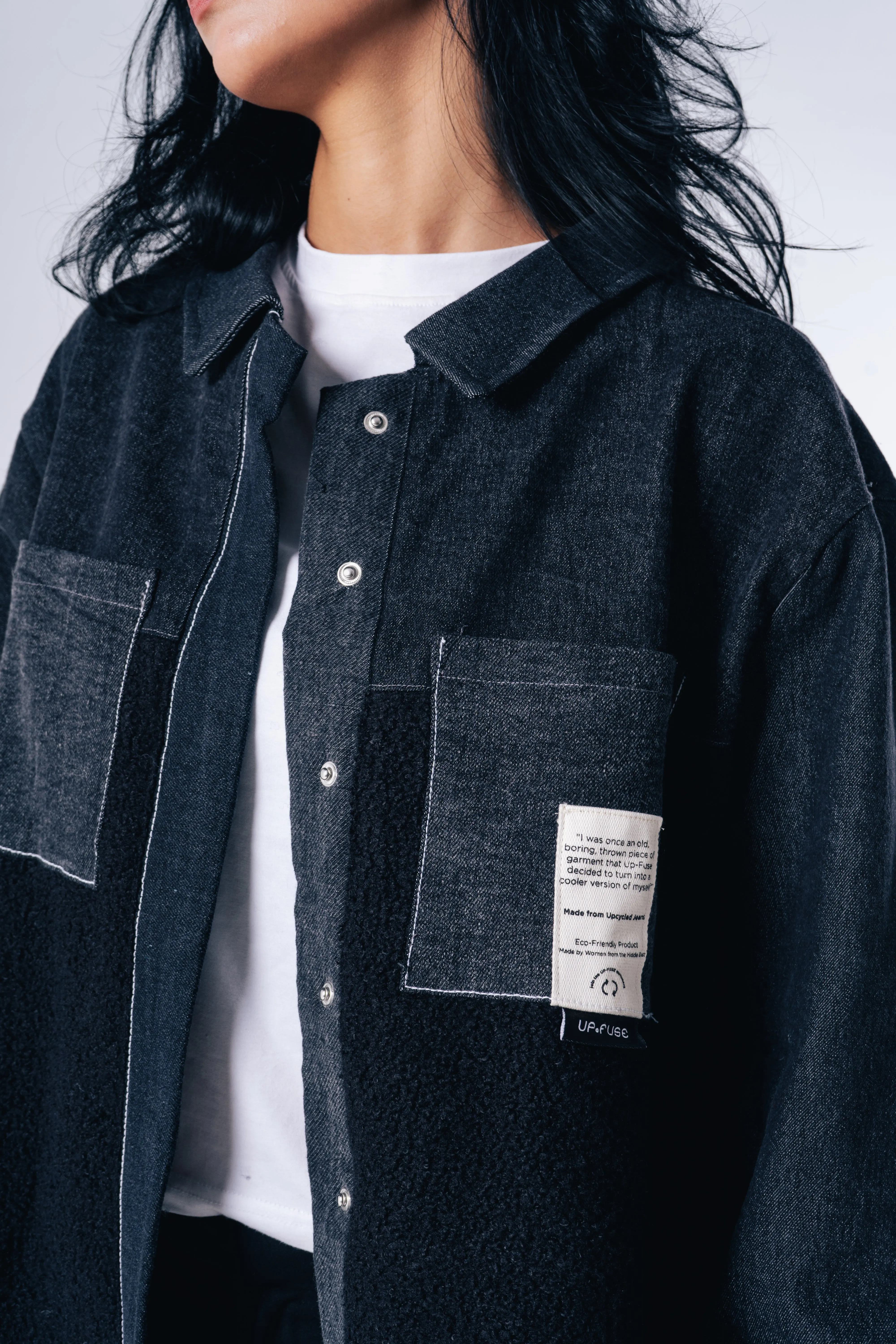 Jean-ius Shirt in Black