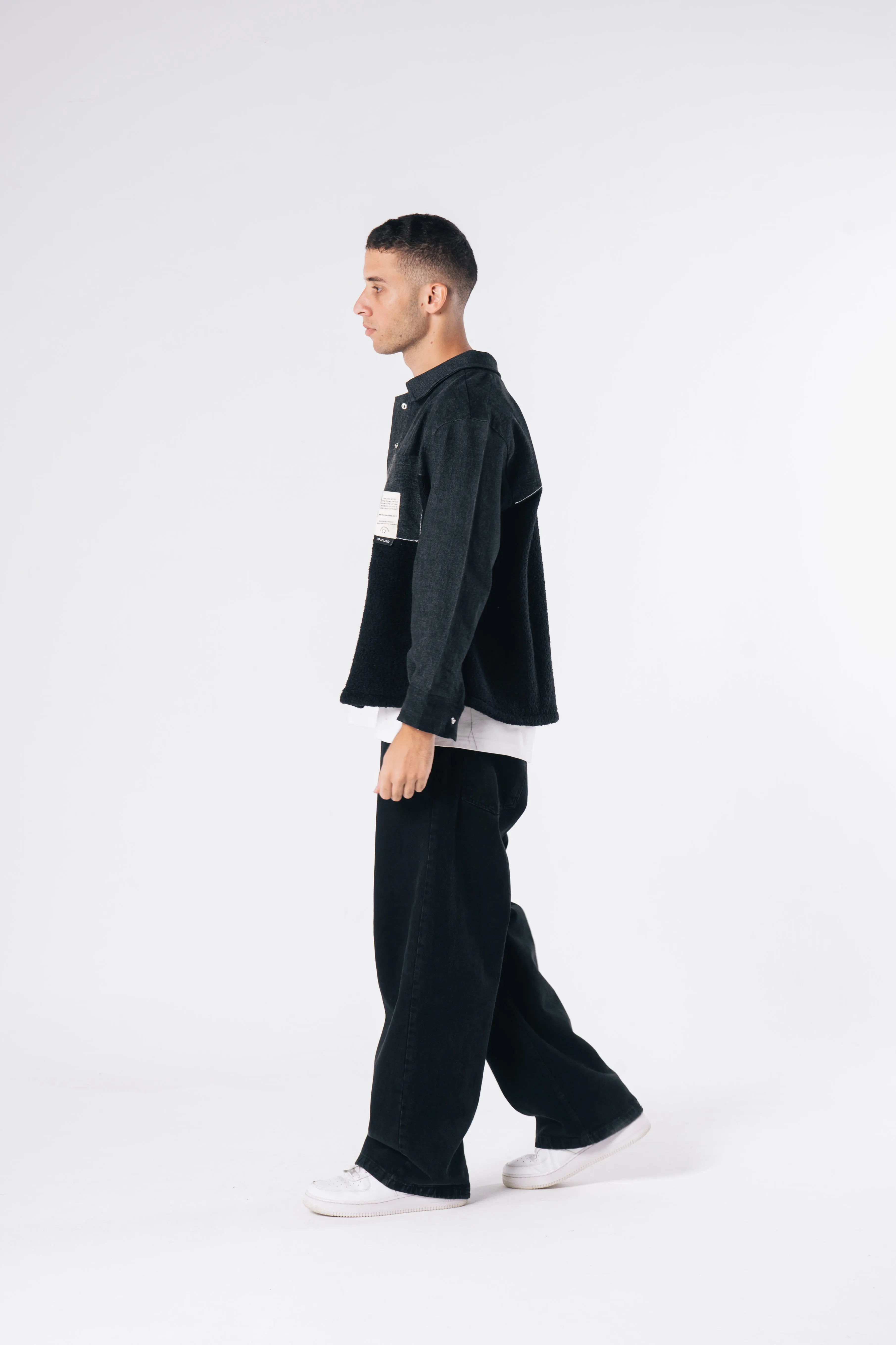 Jean-ius Shirt in Black