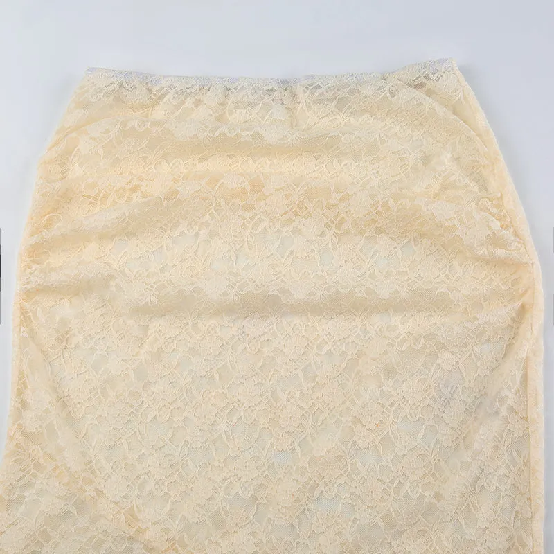 Jurnee Lace Maxi Skirt
