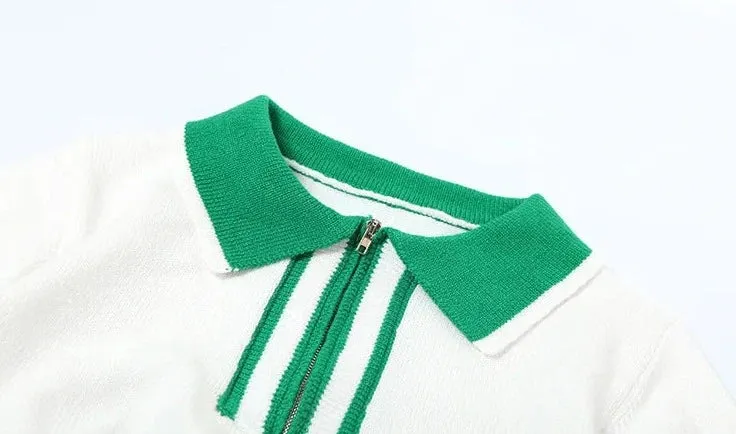 Kandra Knit Skirt Set