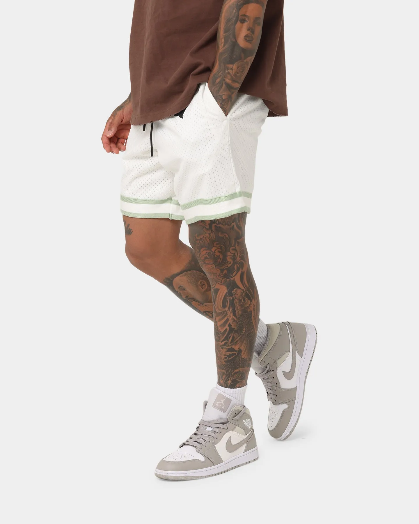 Kappa Authentic Dave Shorts White Bright