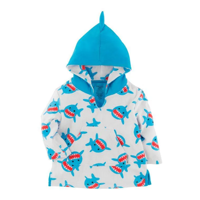 Kids’ Terry Whales Cover-Up