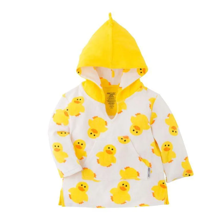 Kids’ Terry Whales Cover-Up