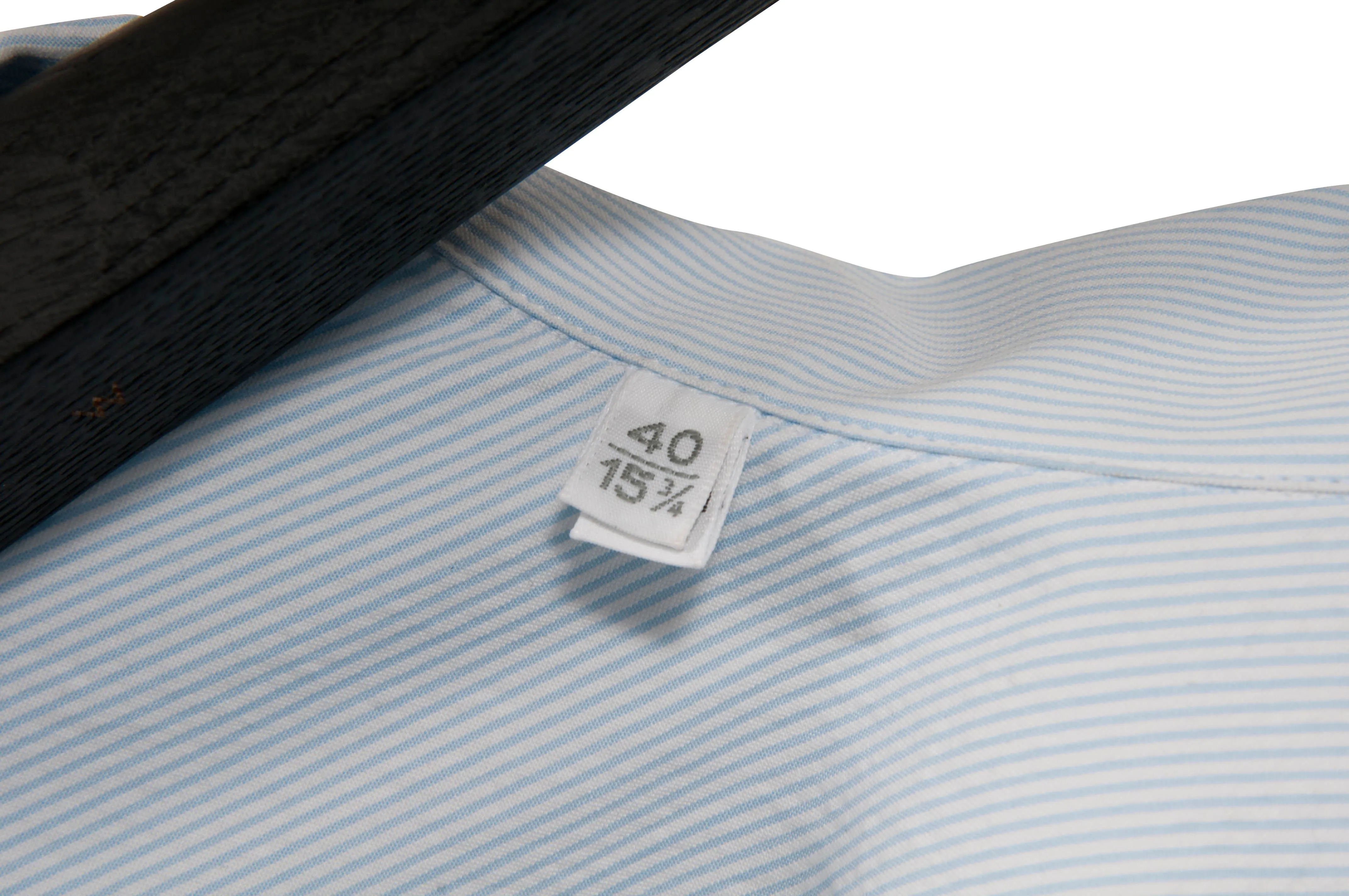 Light Blue Bowling Shirt In Seersucker With Lanvin Insert