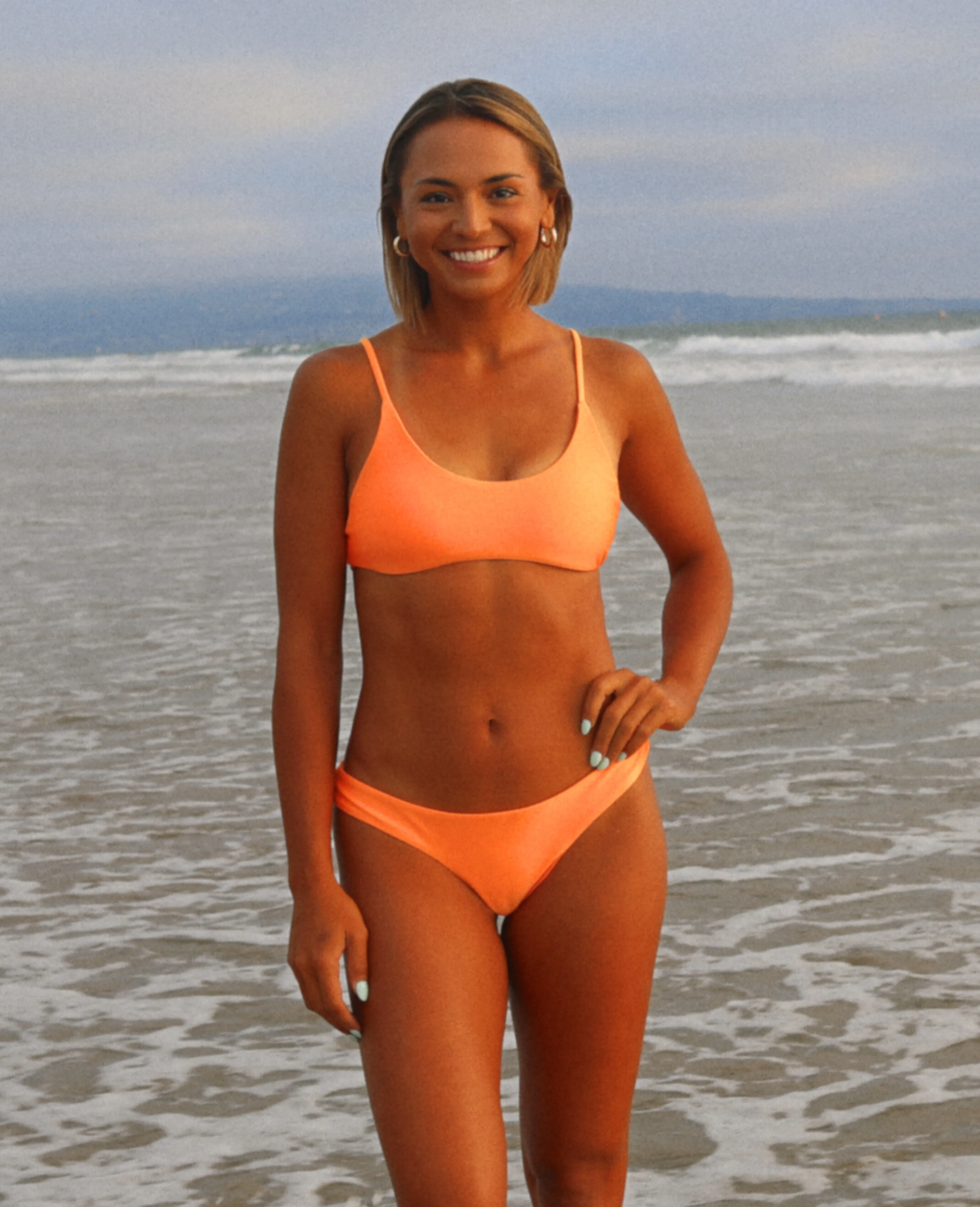 Lola Hybrid Top - Clementine Shimmer