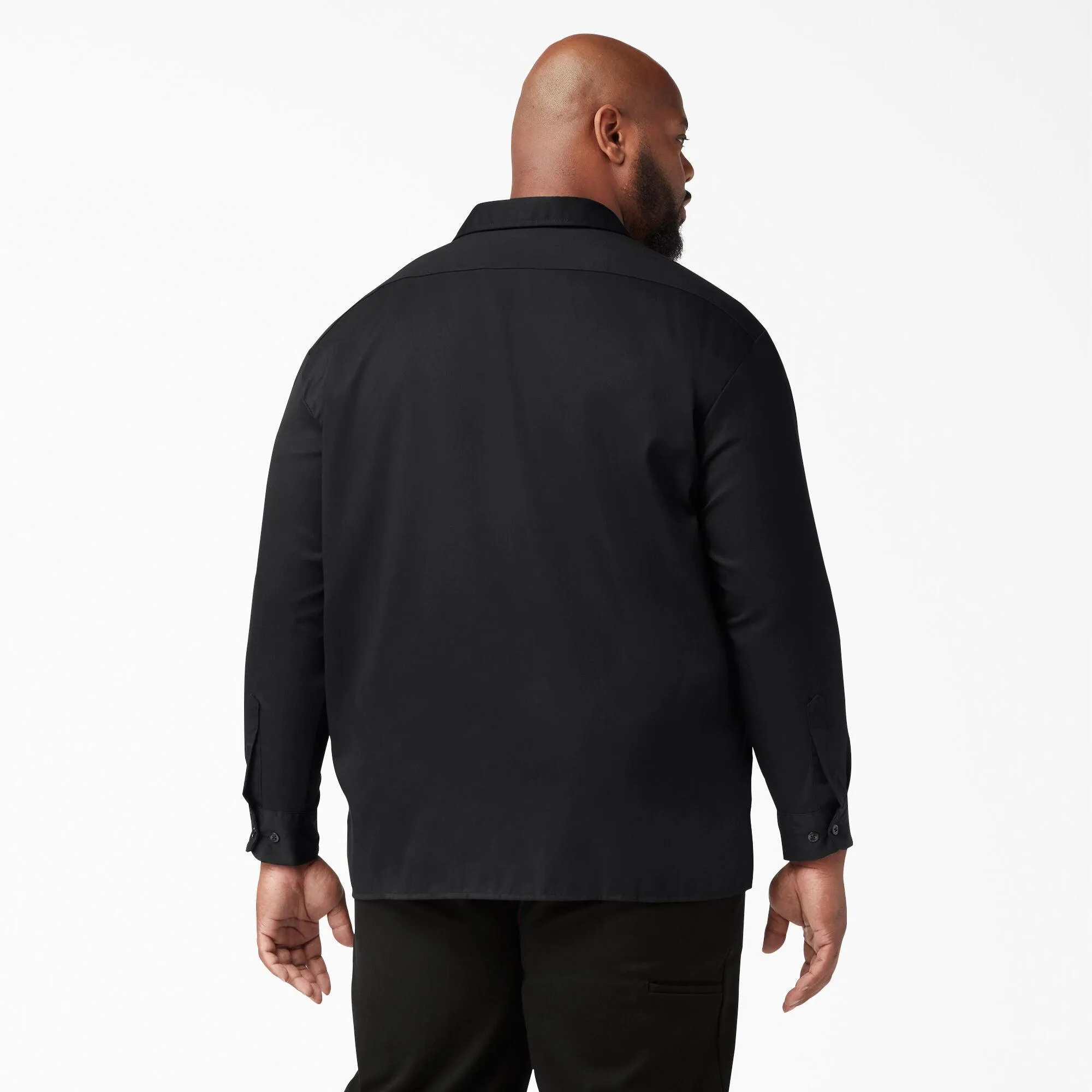 Long Sleeve Work Shirt, Black