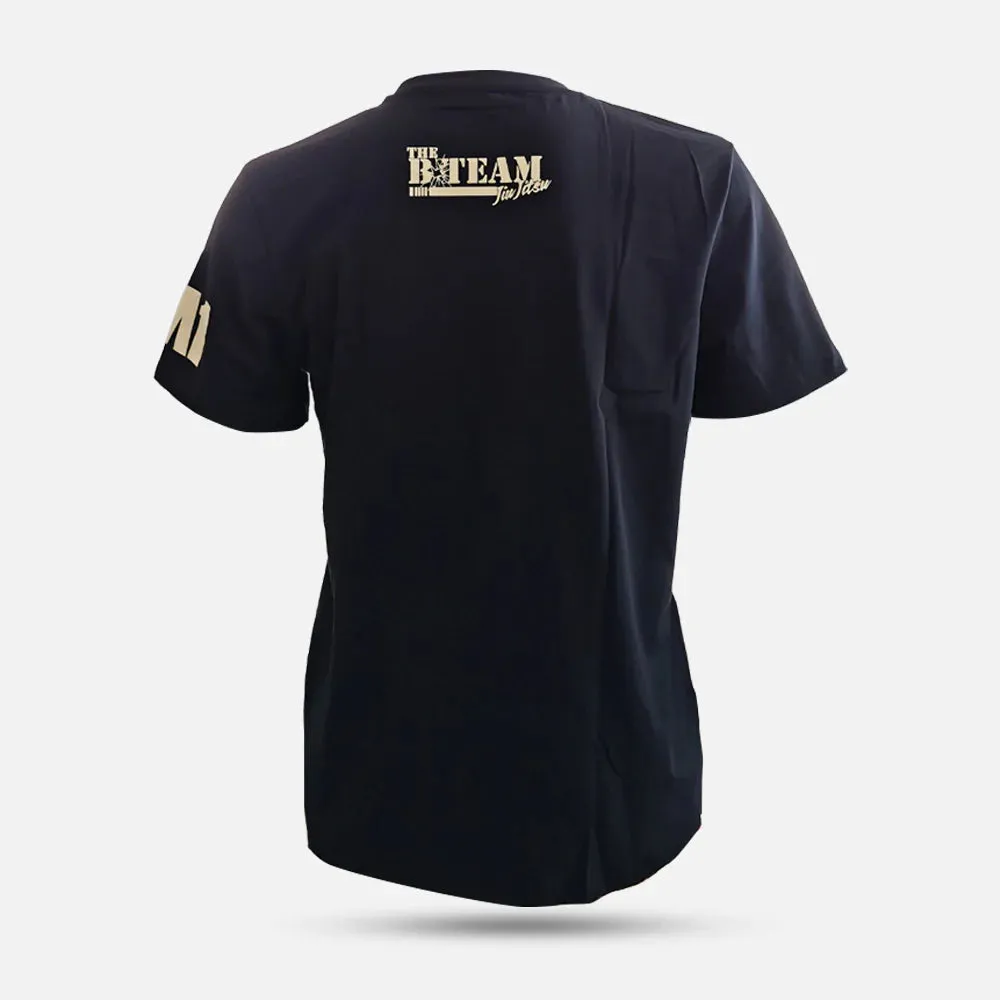 MA1 COMBAT - MEXICAN GROUND KARATE BLACK TRAINING T-SHIRT