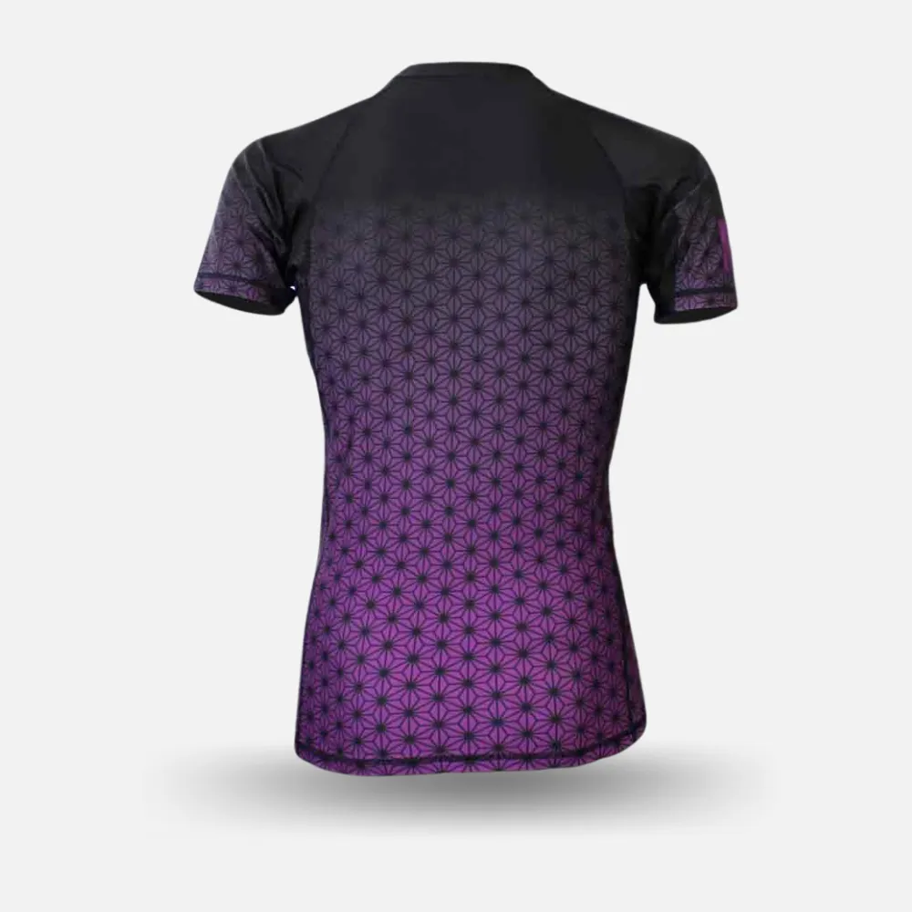 MA1 Short Sleeve Rash Guard - Wagara Purple