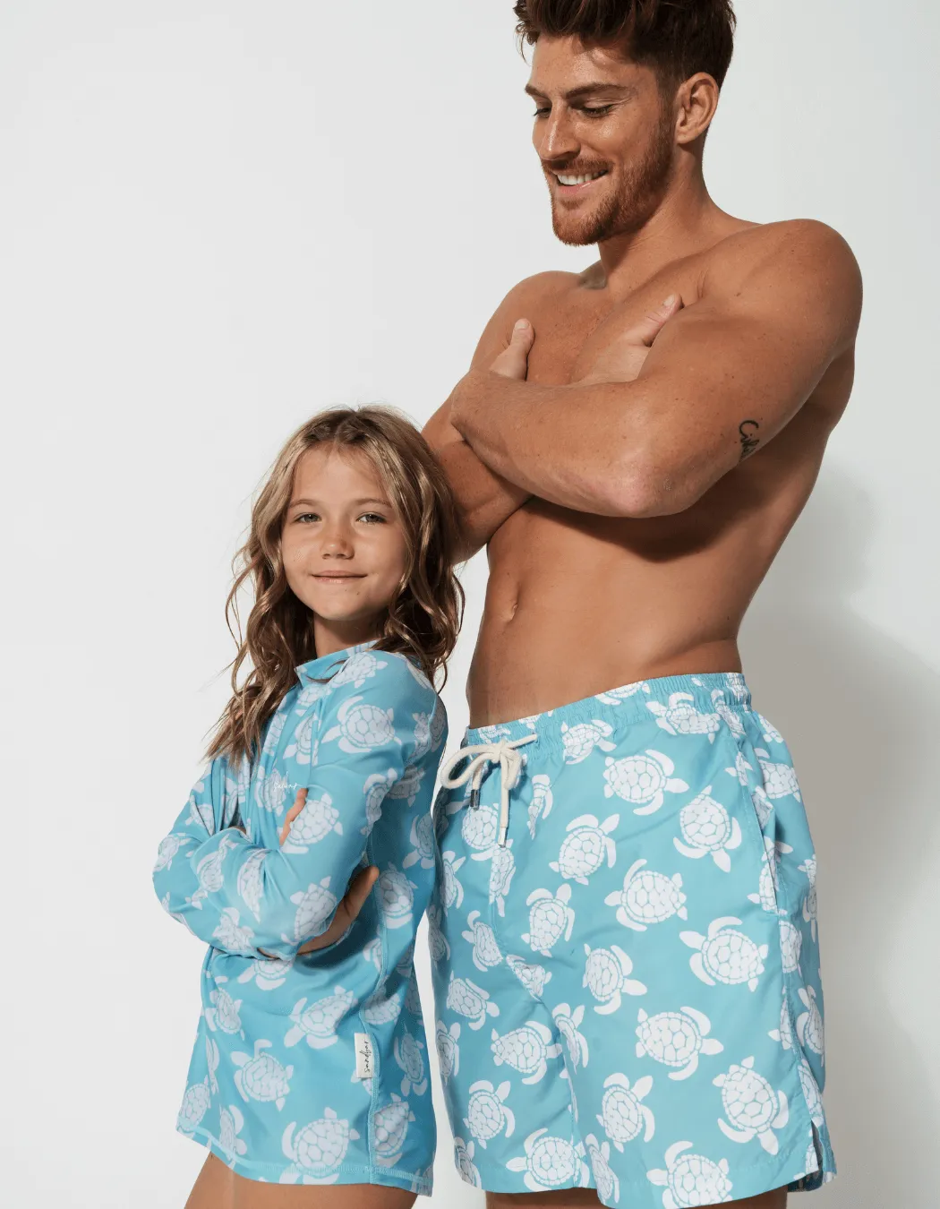 Maldives Blue Turtle Rash Guard