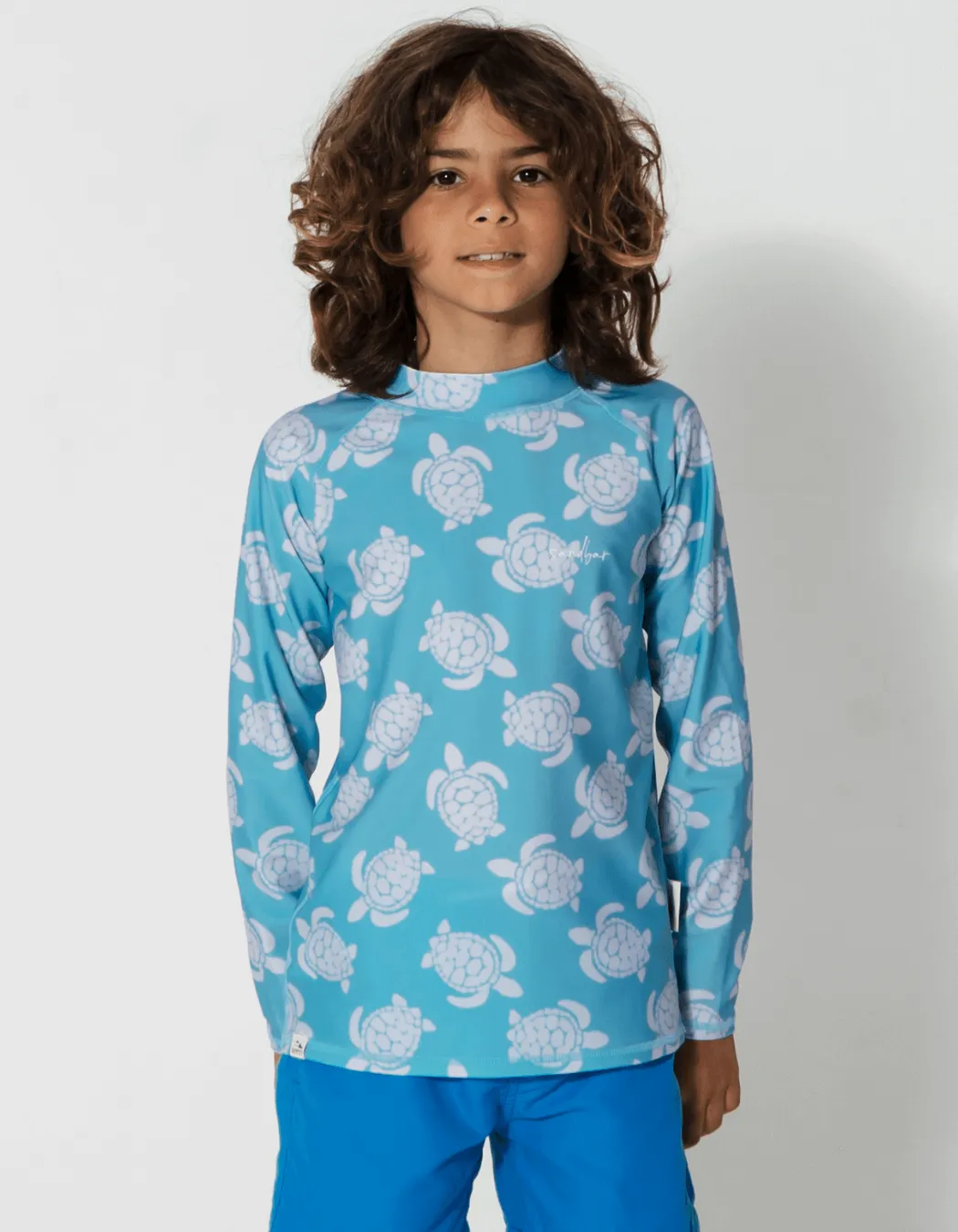 Maldives Blue Turtle Rash Guard