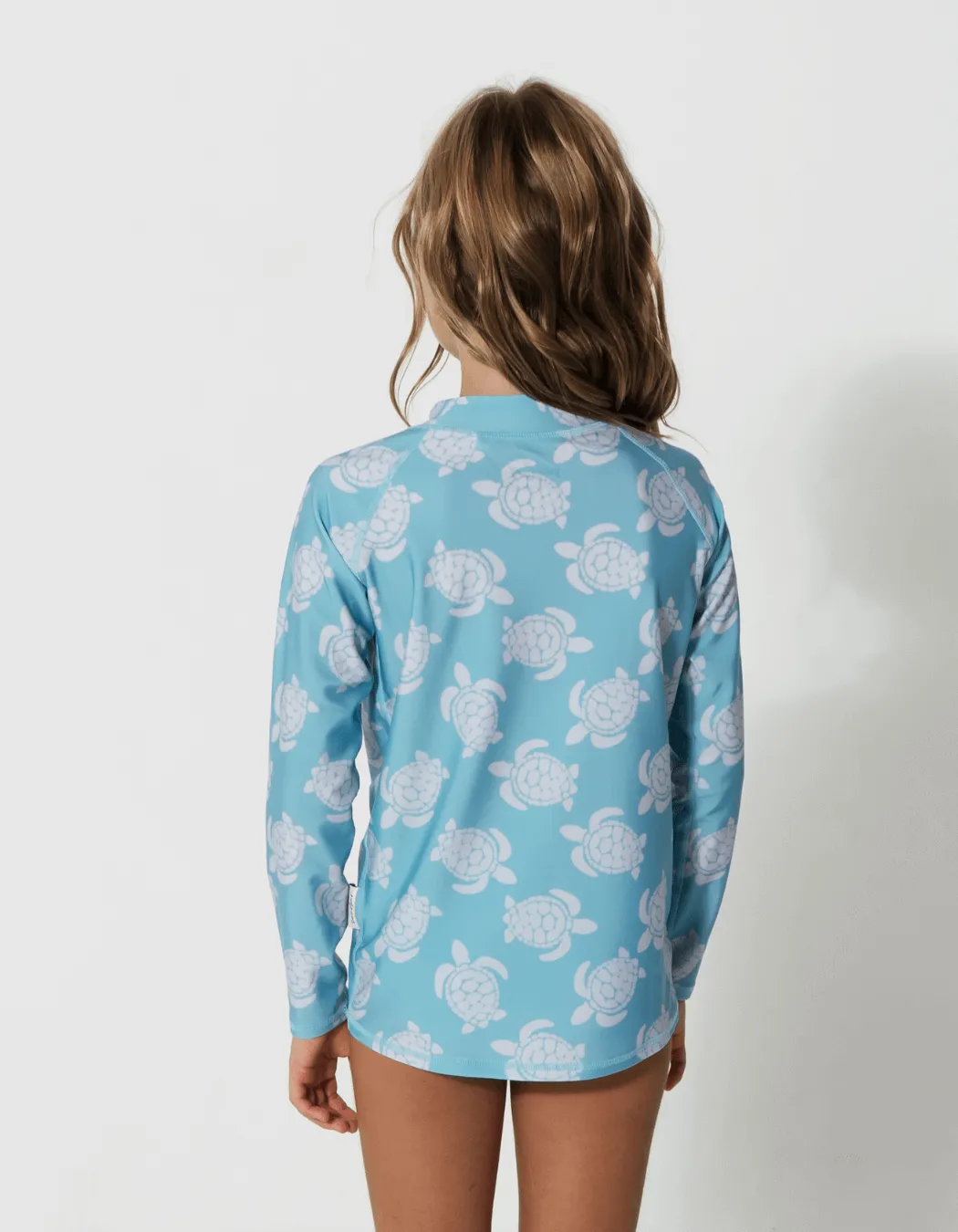 Maldives Blue Turtle Rash Guard