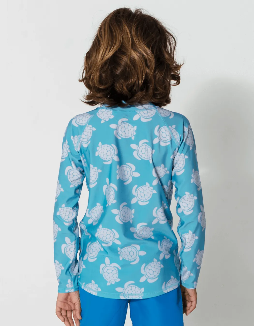 Maldives Blue Turtle Rash Guard